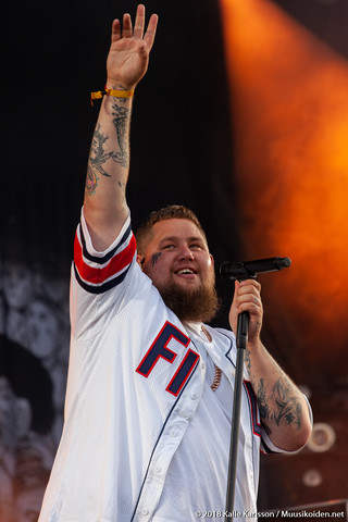 Rag'n'Bone Man | Rag'n'Bone Man Ruisrockissa 2018.